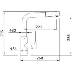 Avisio Douchette ECO 45 - Inox