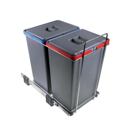 Poubelle tri-sélectif - 2x24L