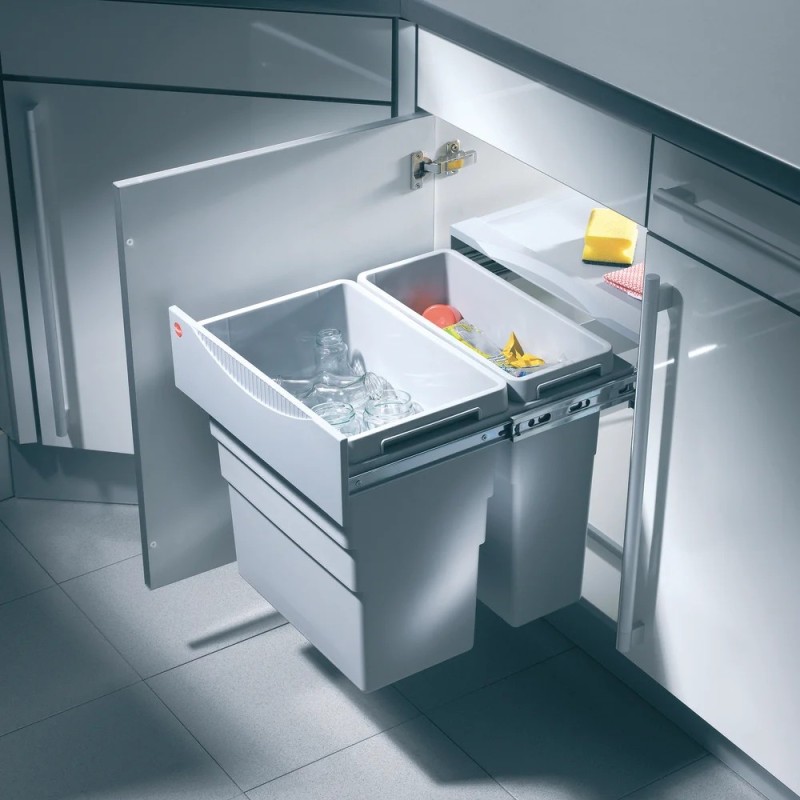 PoubelleEasy Cargo 2 bacs - 49 L