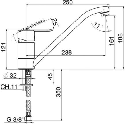 Mitigeur Legallais - Gravinis C3