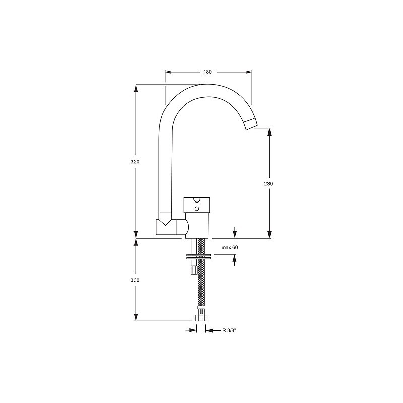 Mitigeur Ramon Soler - Drako 3369